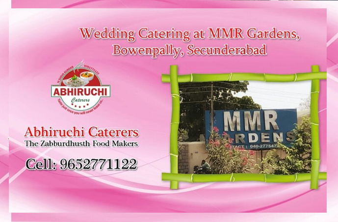 Wedding Catering at MMR Gardens