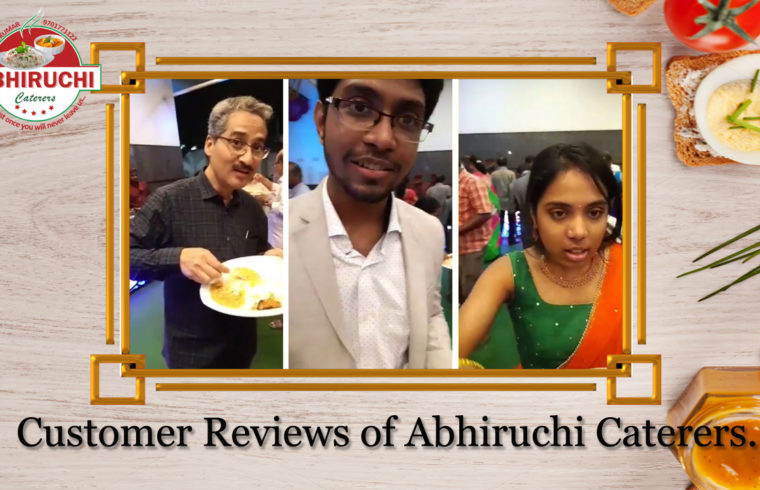 Customer Reviews of Abhiruchi Caterers.