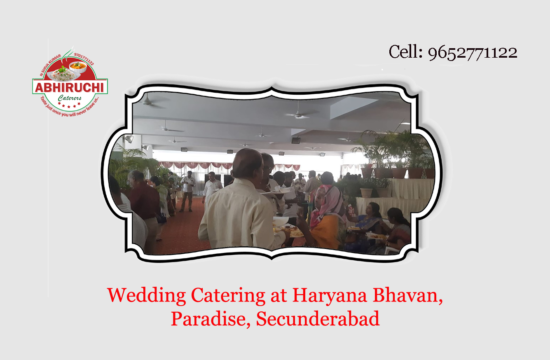Wedding Catering( Lunch) at Haryana Bhavan, Secunderabad