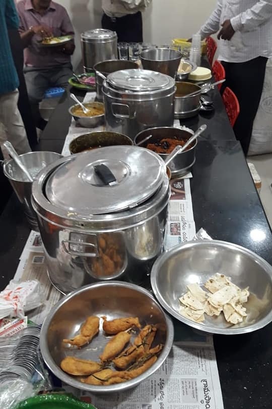 Caterers at SBI, RACPC LB. Naga, Hyderabad