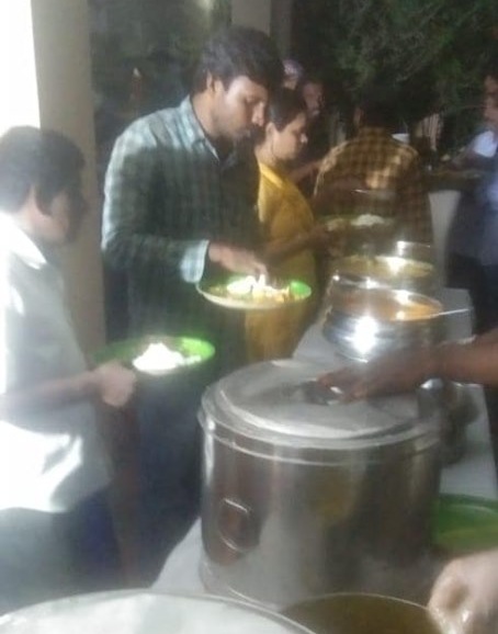 Catering at Sivaram Residency, Miyapur by your Abhiruchi Caterers.