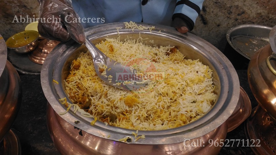 Reception Catering at RRG, Secunderabad