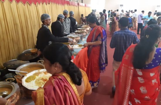 Wedding catering at Kolan Raghava Reddy Gardens