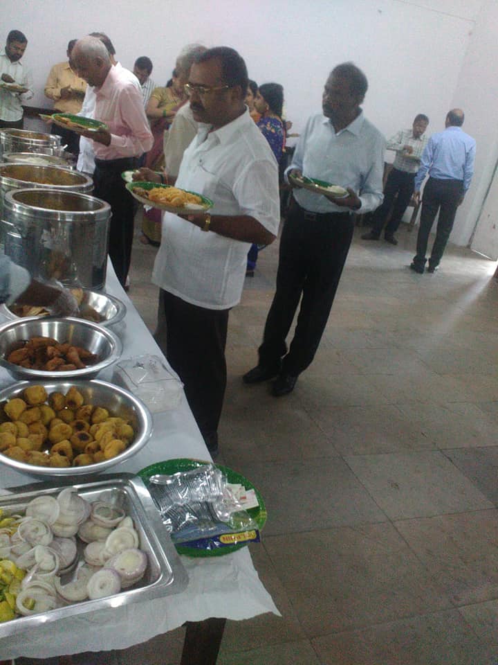 Retirement Function Caterers at Railway Degree College, Tarnaka