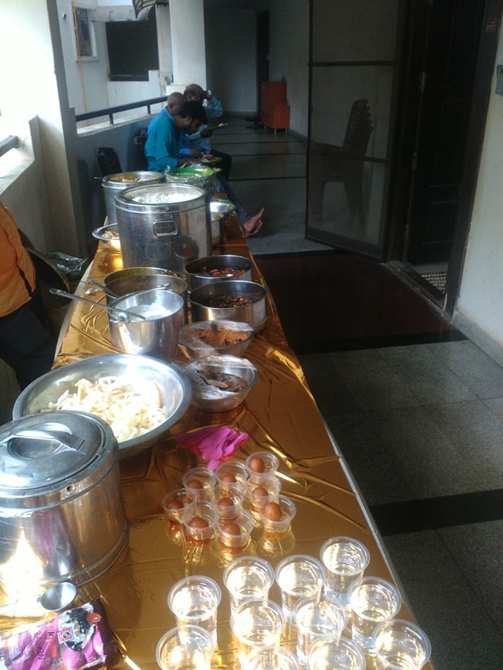 Catering at SMR Vinay Hi Lands, Miyapur
