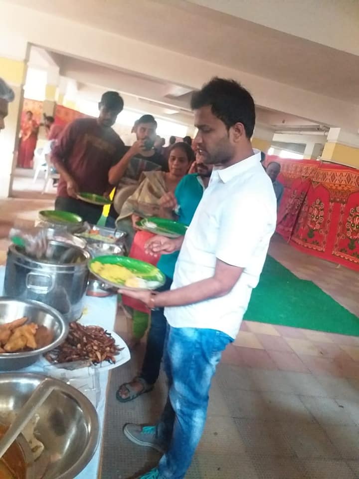 Catering at  Srinivasa Nagar Colony, Manikonda