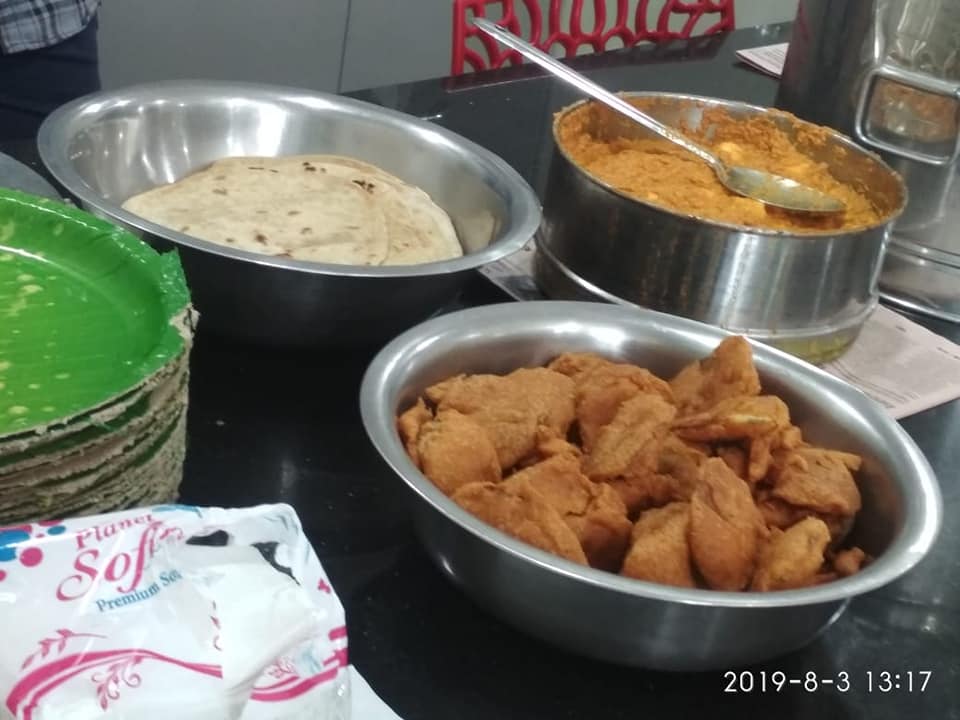 Catering at State Bank of India, LB Nagar Branch