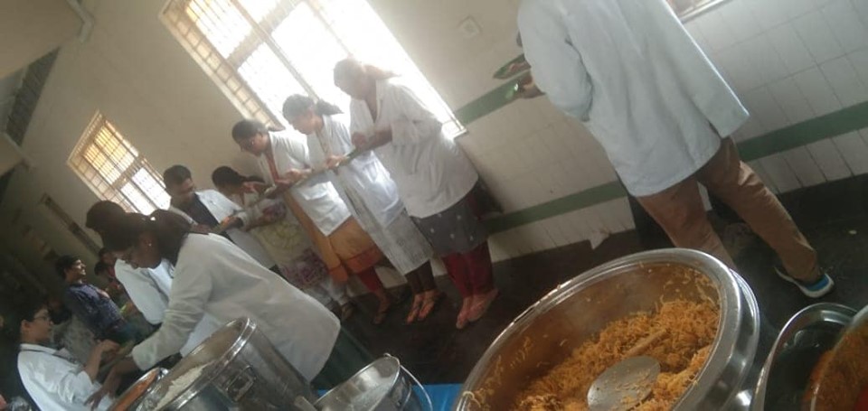 Lunch Catering at Gandhi Hospital, Musheerabad, Secunderabad