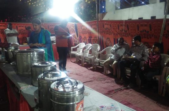 Catering at MIGH colony, Bhoiguda