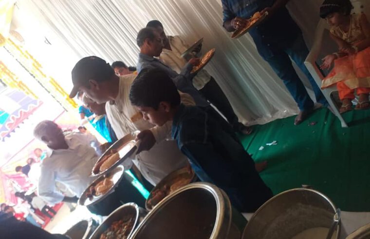 Abhiruchi Caterers was Catering at Attapur, Hyderabad
