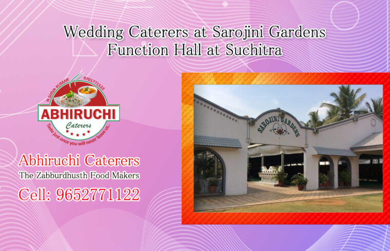 Wedding Caterers at Sarojini Gardens Function Hall