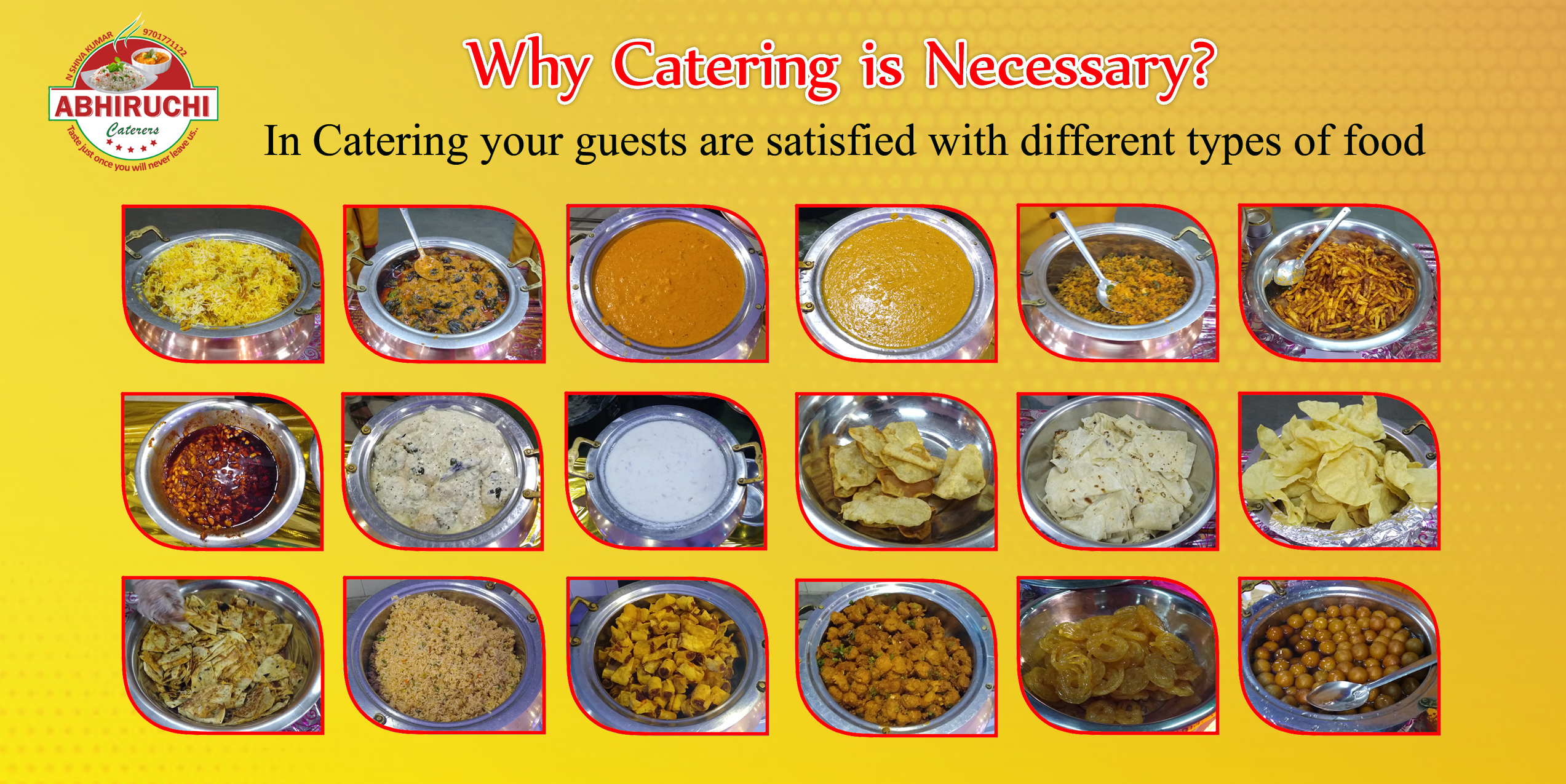 Why Catering is Necessary