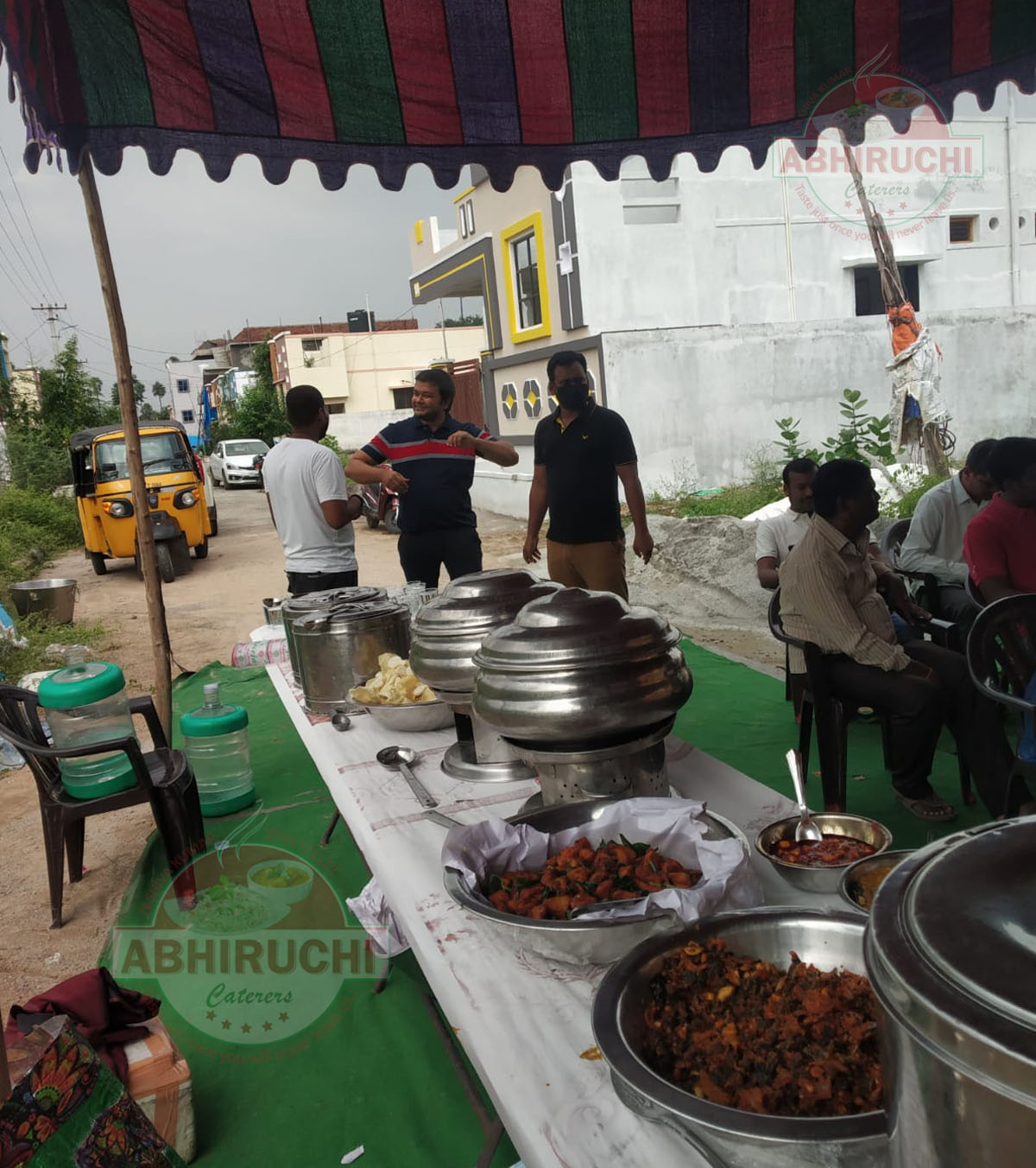 Lunch Catering Again at Rampally