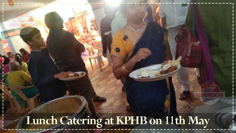 Lunch Catering at KPHB on 11th May