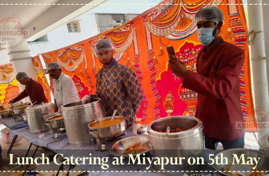 Lunch Catering at Miyapur on 5th May