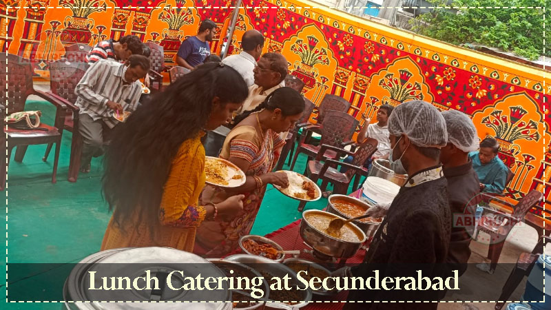 Lunch Catering at Sri Ujjaini Mahakali Devasthnam, Secunderabad