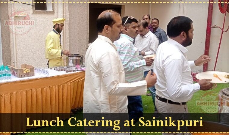 Lunch Catering at Om Sree Green Front in Sainikpuri, Secunderabad.