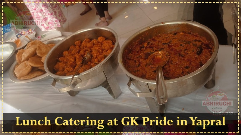 lunch Catering at GK Pride in Yapral.