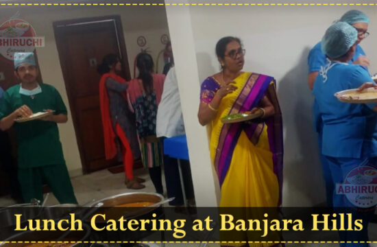 Lunch Catering at CARE Hospitals, BanjaraHills, Hyderabad.