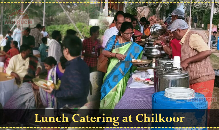 Lunch Catering at Chilkoor Hyderabad.