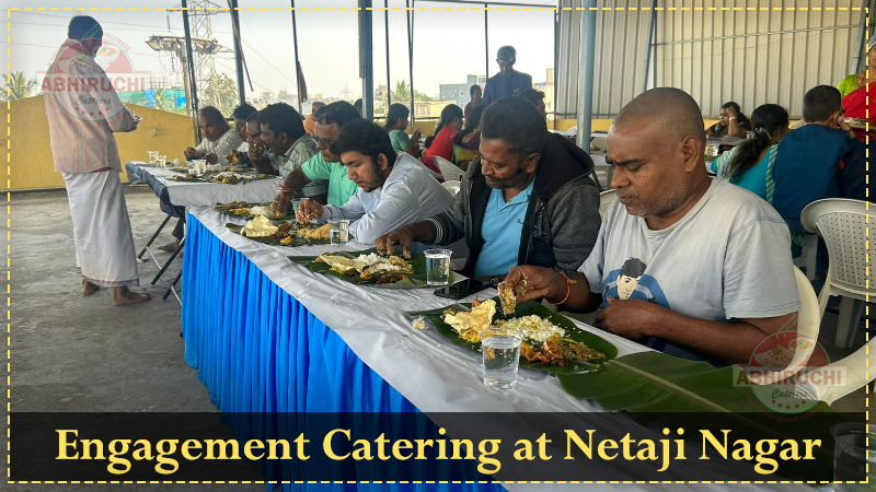 Engagement Catering at NetajiNagar, Katedhan, Hyderabad. 