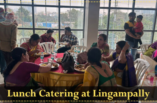 Lunch catering service at Lingampally.