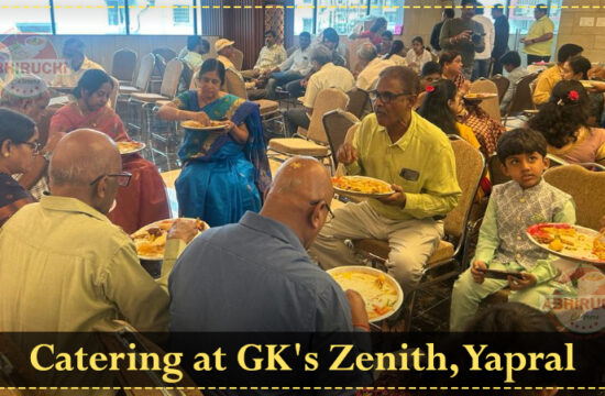 lunch catering service at GK's Zenith, Yapral.