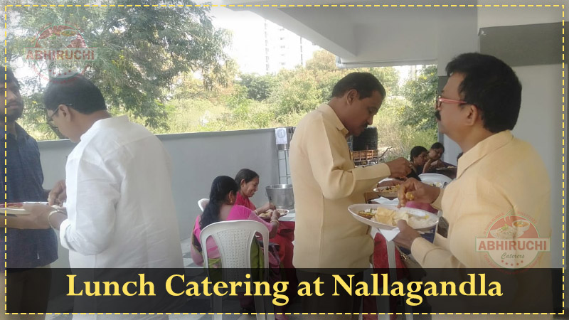 Lunch Catering at Nallagandla Hyderabad 
