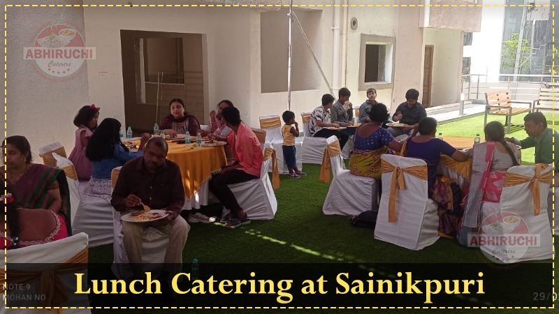 Lunch Catering at Om Sree Green Front in Sainikpuri, Secunderabad.