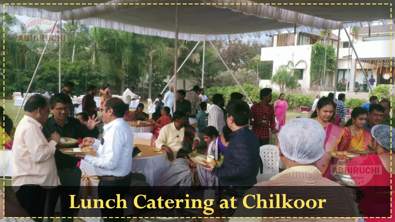 Lunch Catering at Chilkoor Hyderabad.