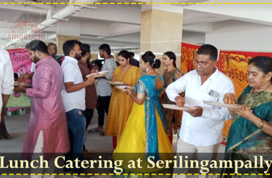 lunch catering at Serilingampally, Hyderabad.