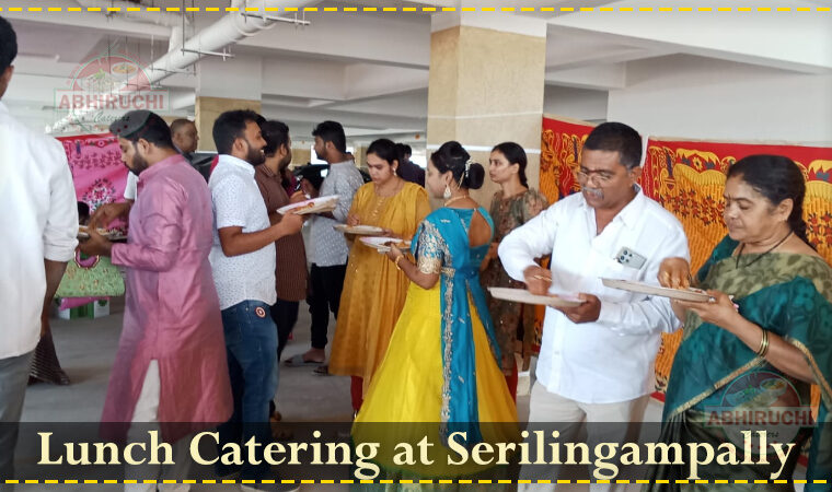 lunch catering at Serilingampally, Hyderabad.