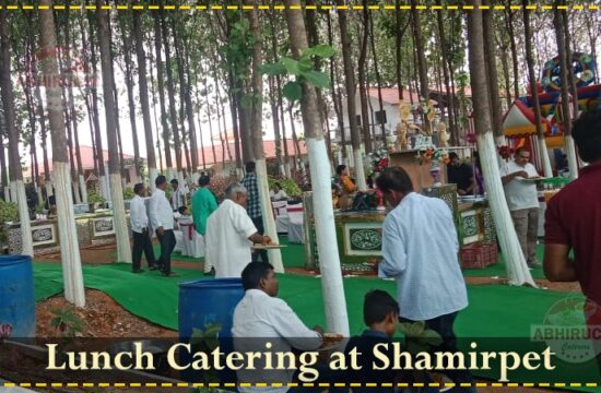 lunch catering at Shamirpet Hyderabad