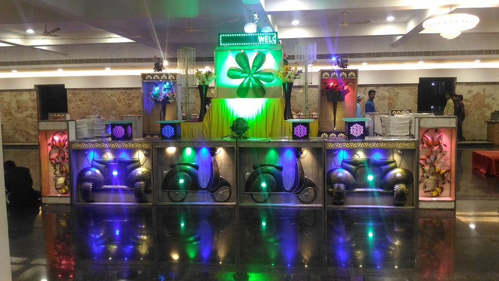 LED Counters for Wedding Catering
