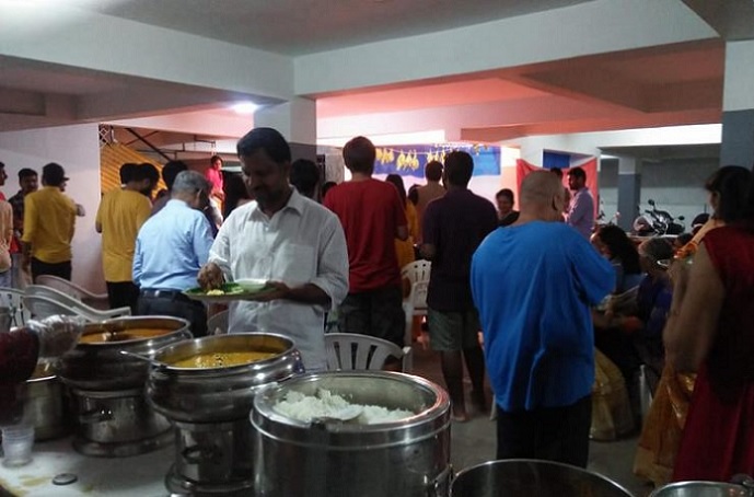 Dinner Catering at Gayatri Residency, Kondapur